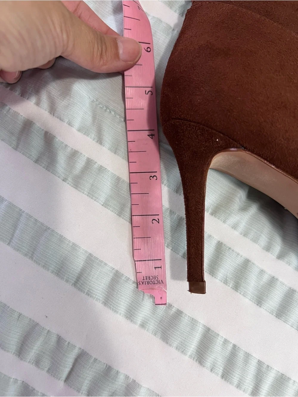 Jessica Simpson Womens Anitah Faux Suede Heels Over-The-Knee Boots size 8.5